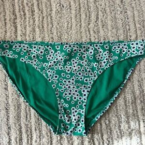 Old Navy Green & Blue Bikini Bottom Size XL